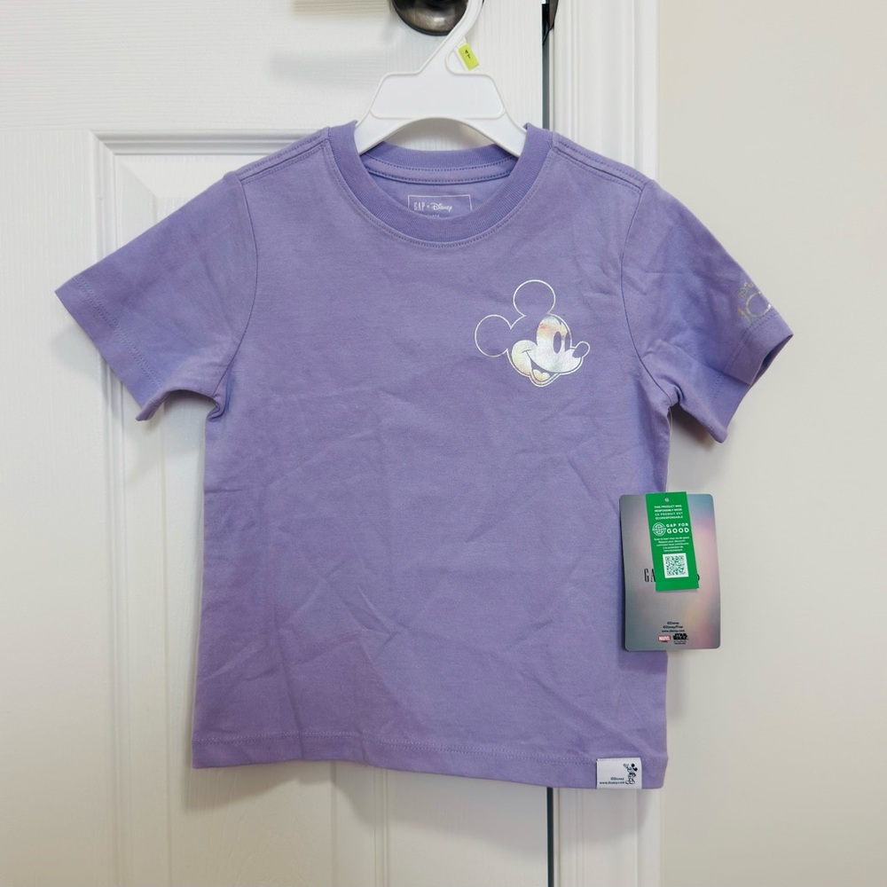 Brand new Gap Disney Kids Lavender T-Shirt size 4T